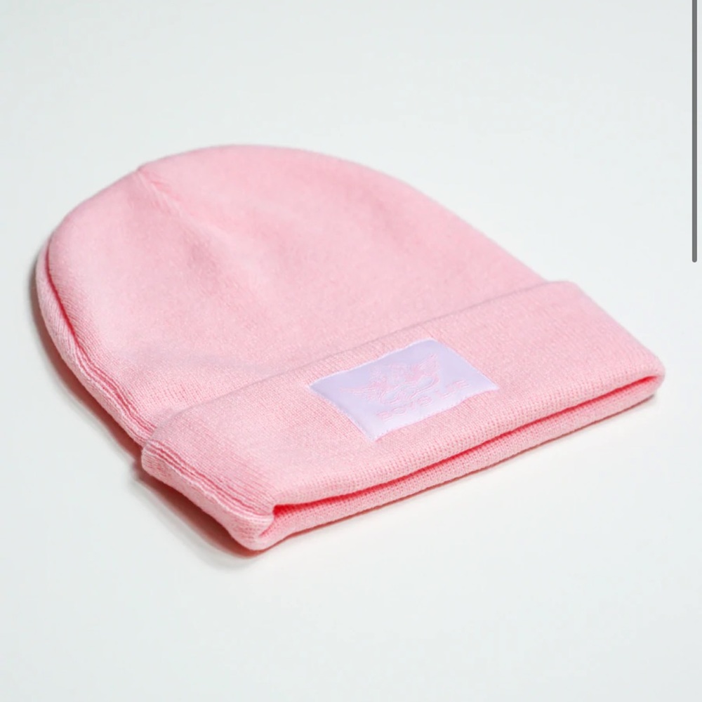 Boys Lie pink beanie